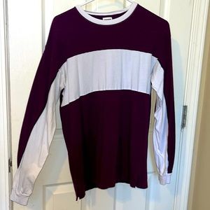 Purple and white Victoria’s Secret Long sleeve.